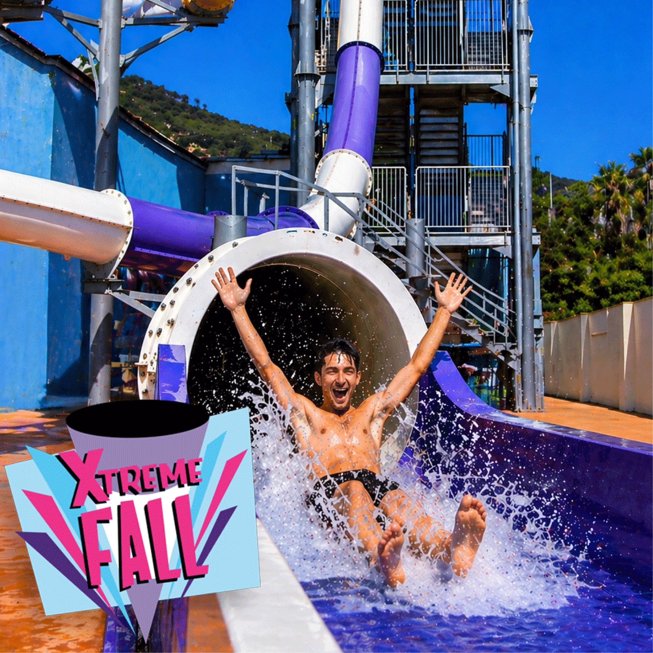 Atracción Xtreme fall